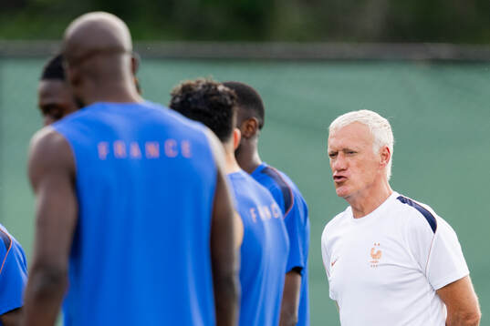 Head coach Didier Deschamps of the French national football