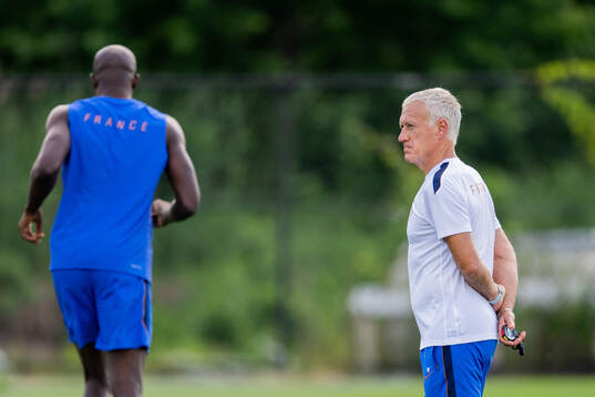 Head coach Didier Deschamps of the French national football