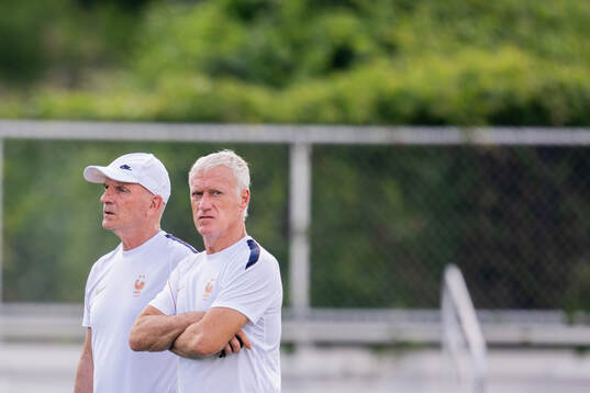 Head coach Didier Deschamps of the French national football