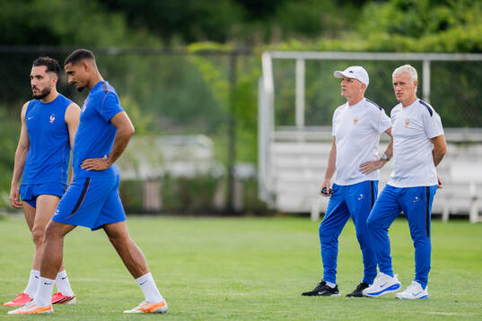 Head coach Didier Deschamps of the French national football