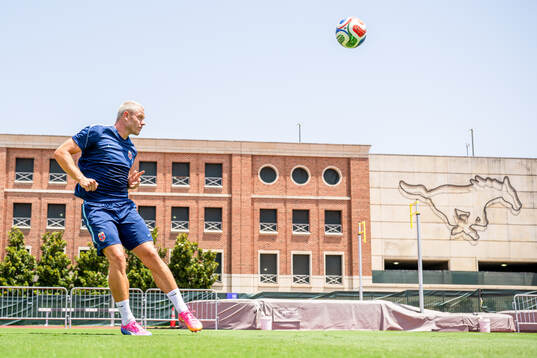 Julian Ryerson of the Norwegian national football team at a