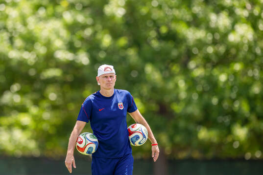 Ståle Solbakken, head coach of the Norwegian national