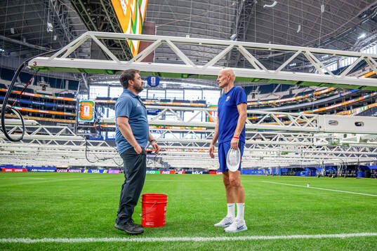 Head coach Ståle Solbakken of the Norwegian national