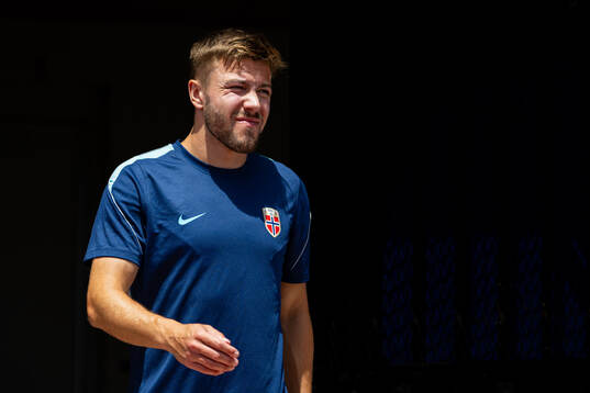 Fredrik André Bjørkan of the Norwegian national football