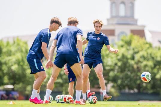Kristian Thorstvedt of the Norwegian national football team