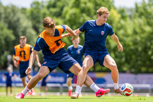 Henrik Falchener and Kristian Thorstvedt of the Norwegian