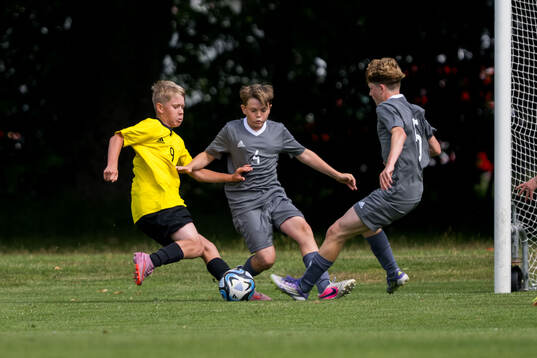 Ft2s William Axelsson, AIK FF och Ft1s Ebbe Nennesson,