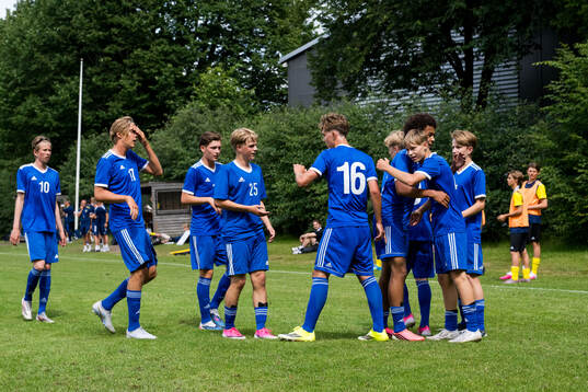 Lag2s Milan Jovanovic, FC Nordsjälland jublar