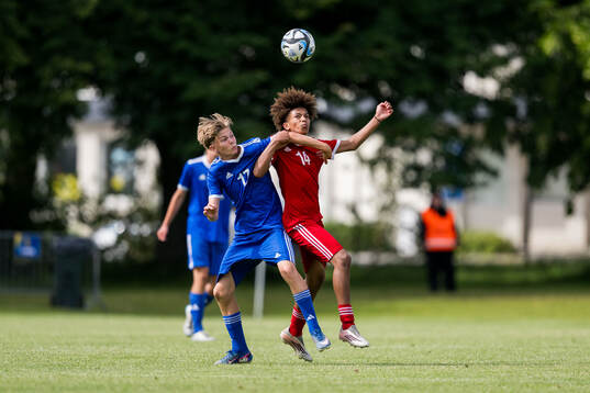 Lag5s Malte Kling, Halmstads BK och Lag6s Zion Prince