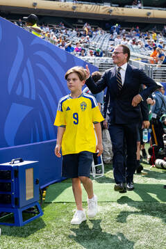 Prince Oscar and Prince Daniel of Sweden