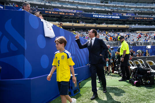Prince Oscar and Prince Daniel of Sweden