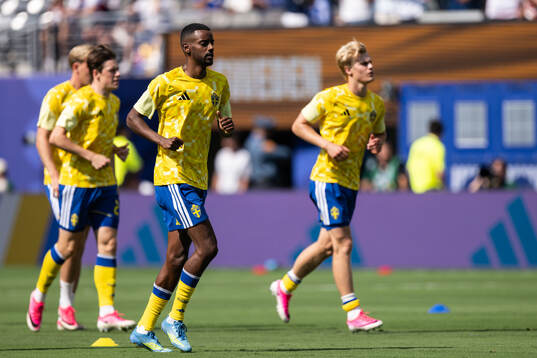 Alexander Isak of Sweden