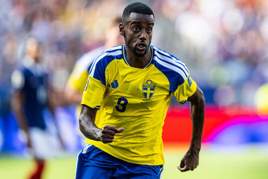 Alexander Isak of Sweden