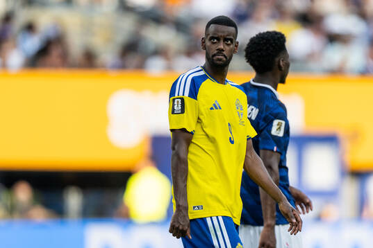 Alexander Isak of Sweden