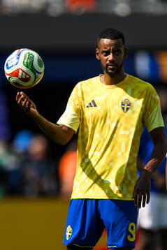 Alexander Isak of Sweden