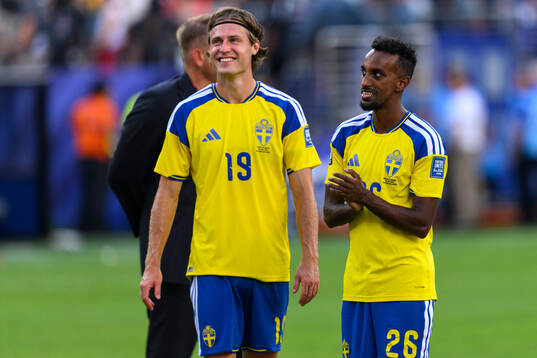 Mattias Svanberg  and Taha Ali of Sweden