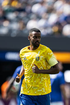 Alexander Isak of Sweden