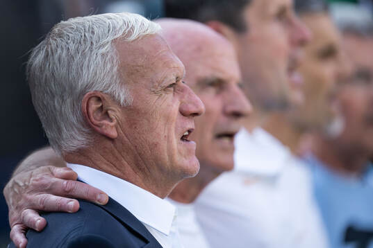 Head coach Didier Claude Deschamps of France