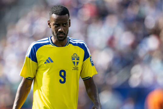 Alexander Isak of Sweden