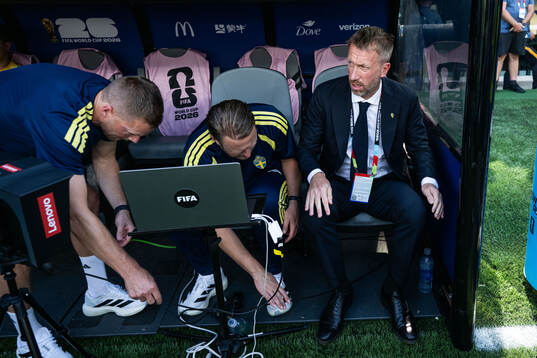 Head coach Graham Potter of Sweden