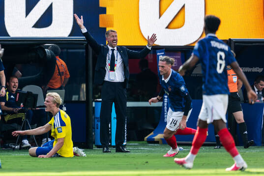 Head coach Graham Potter of Sweden