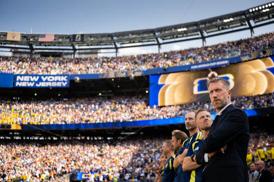 Head coach Graham Potter of Sweden