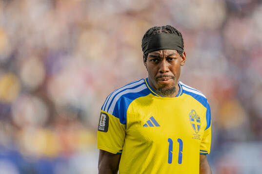 Anthony Elanga of Sweden