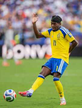 Anthony Elanga ++sduring the FIFA World Cup 2026 round of