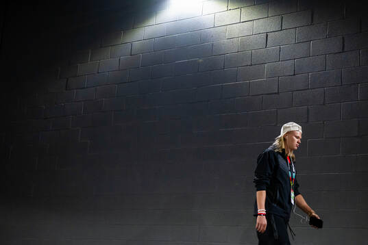 Erling Braut Haaland of Norway arrives