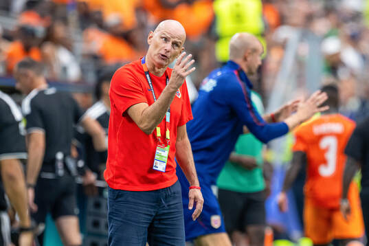 Head coach Ståle Solbakken of Norway