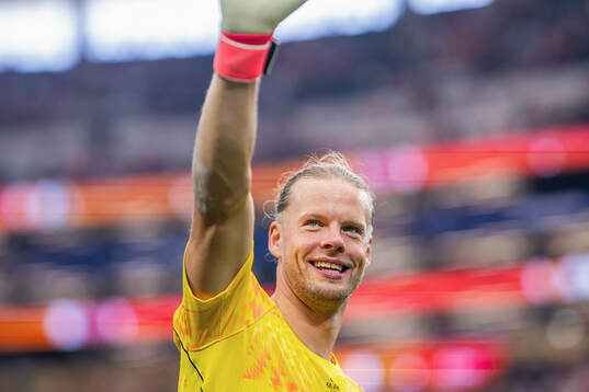 Goalkeeper Ørjan Håskjold Nyland of Norway