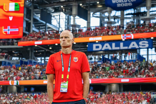Ståle Solbakken, head coach of Norway
