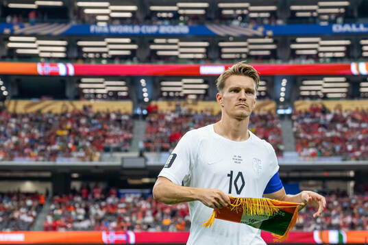 Martin Ødegaard of Norway