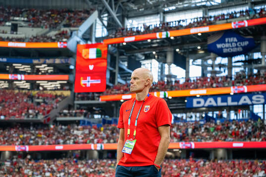 Ståle Solbakken, head coach of Norway