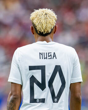 Antonio Nusa of Norway