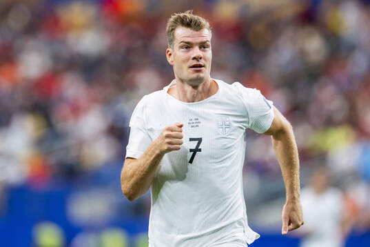 Alexander Sørloth of Norway
