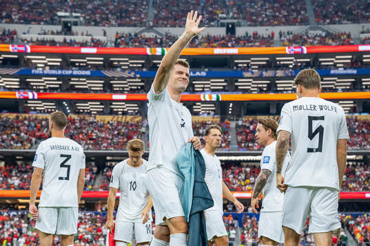 Alexander Sørloth of Norway