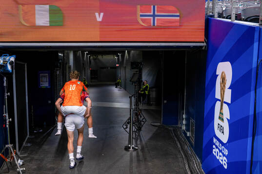 Kristian Thorstvedt and Andreas Schjelderup of Norway