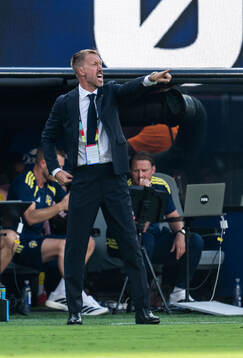 Head coach Graham Potter of Sweden