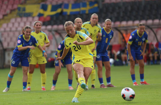 Fanny Peterson of Sweden