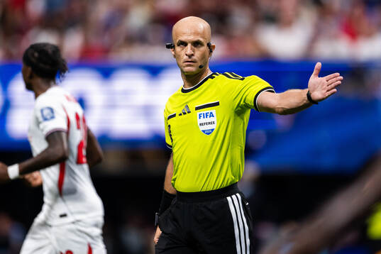 Referee Adham Mohammad