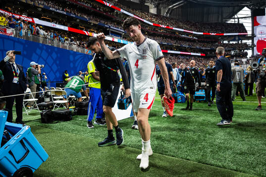 Declan Rice of England
