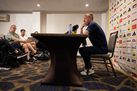 Head coach Graham Potter of the Swedish men's national