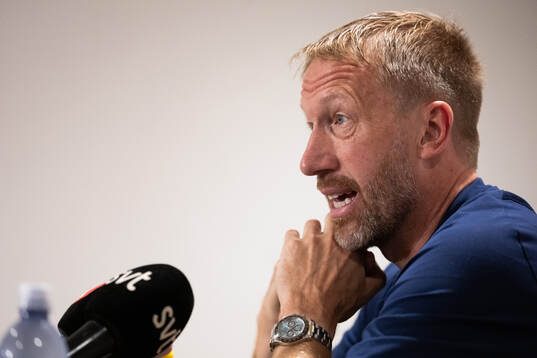 Head coach Graham Potter of the Swedish men's national