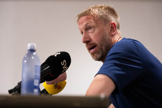 Head coach Graham Potter of the Swedish men's national