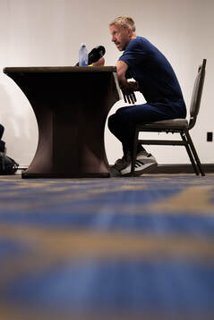 Head coach Graham Potter of the Swedish men's national