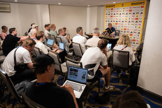 Head coach Graham Potter of the Swedish men's national