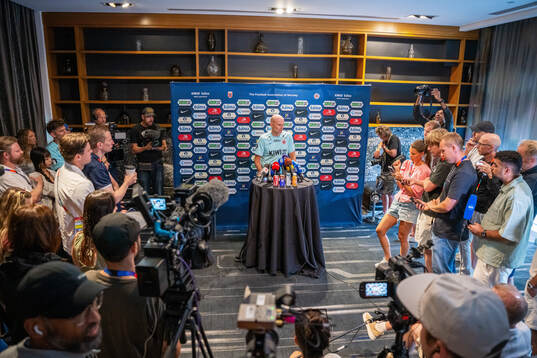 Bläddra bland fler bilder av Football, FIFA World Cup 2026, day 21, Norway, press event