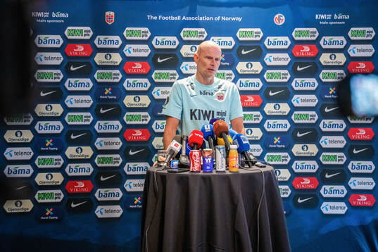 Ståle Solbakken, head coach of the Norwegian national