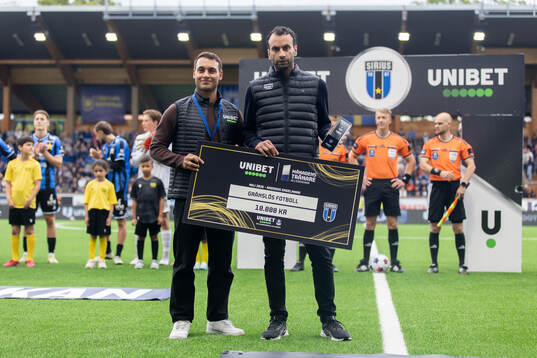 Sirius tränare Andreas Engelmark tilldelas utmärkelsen